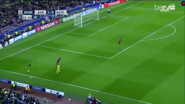 VIDEO: Marc Andre Ter Stegen touchline defending BATE Borisov