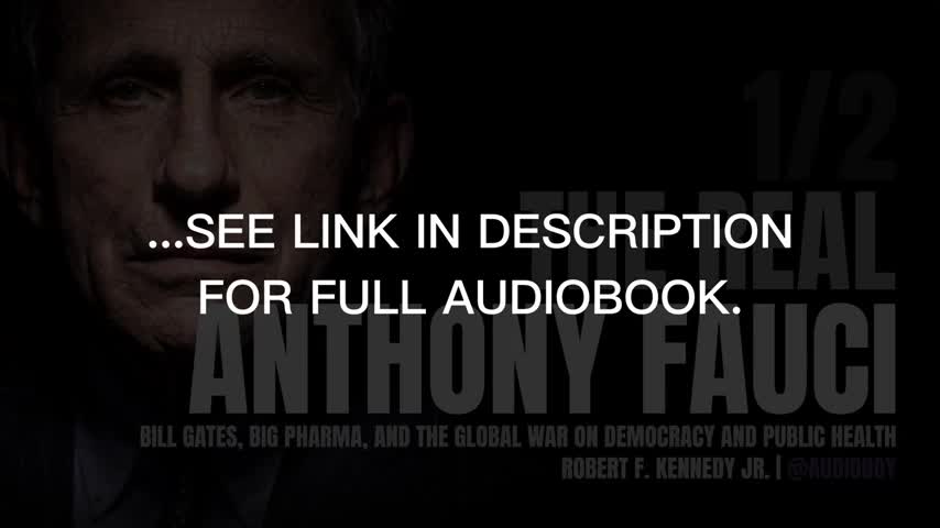 The Real Anthony Fauci by Robert F. Kennedy Jr. Audiobook