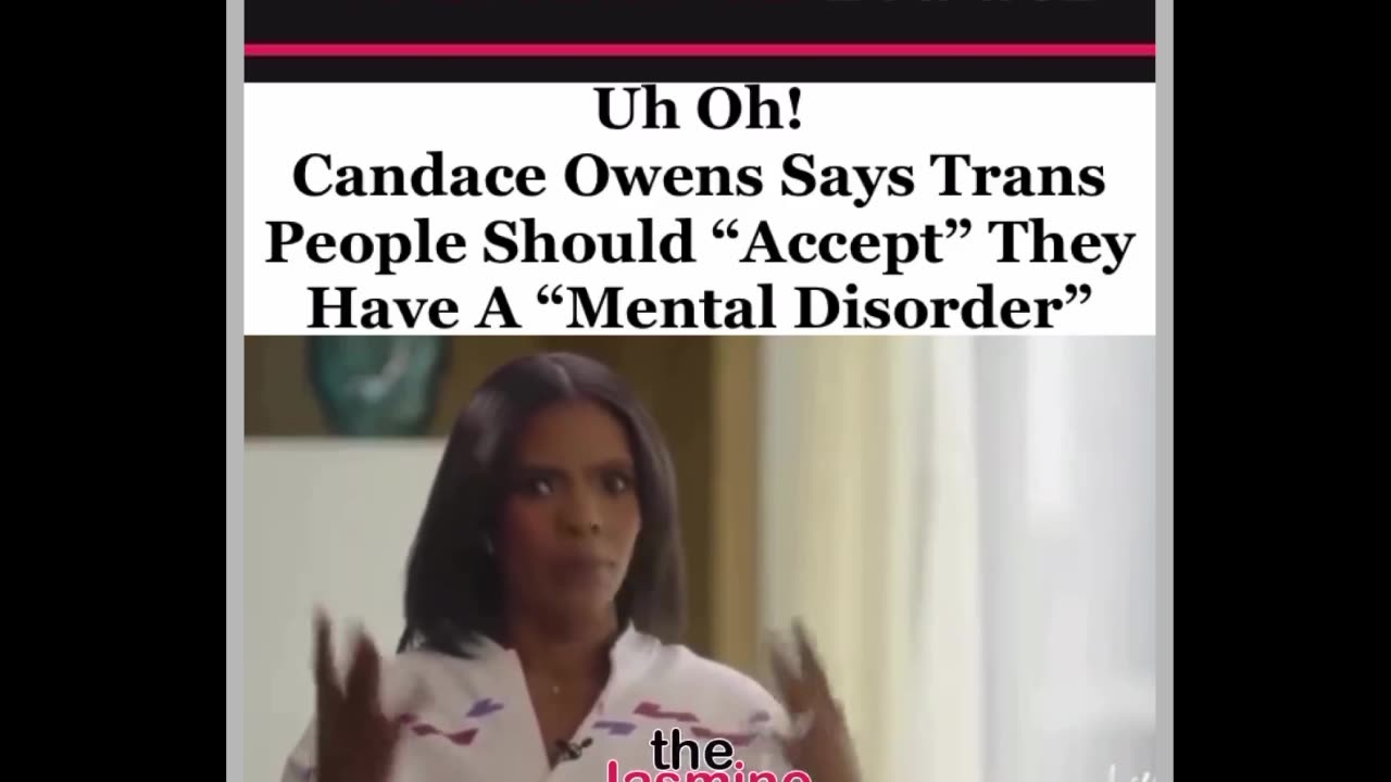 Candice Owens Says Trans People Should Accept They Have A Mental Disorder