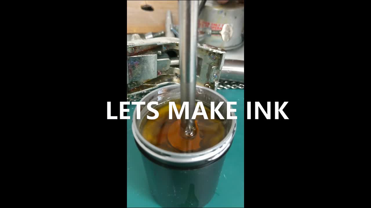 Silver Ink Mixing Small Jar