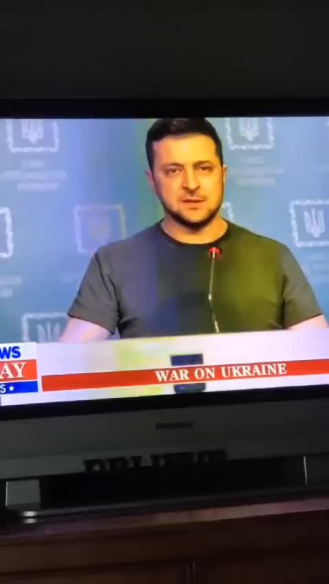 Fox News Edits Out Germany Iron Cross On Zelenskyy's T-Shirt