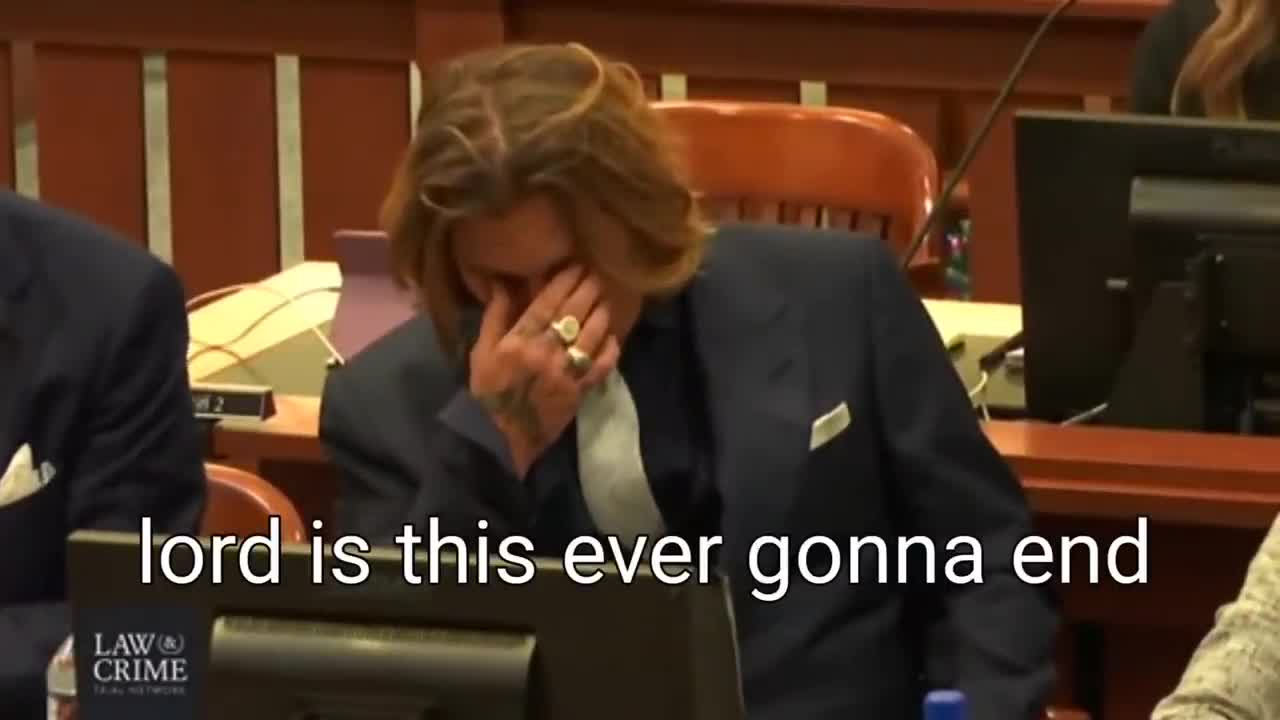 Johnny depp reaction to Amber opening statement