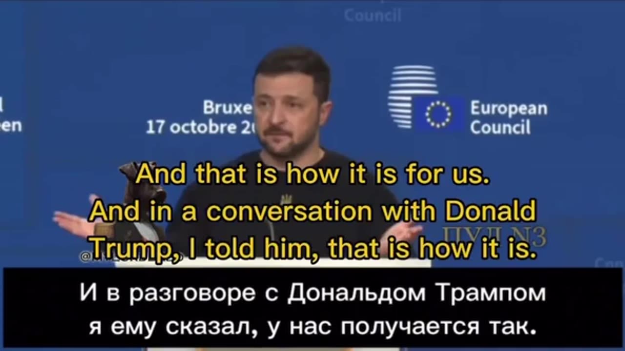 Zelensky thinks that he can dictate the conditions