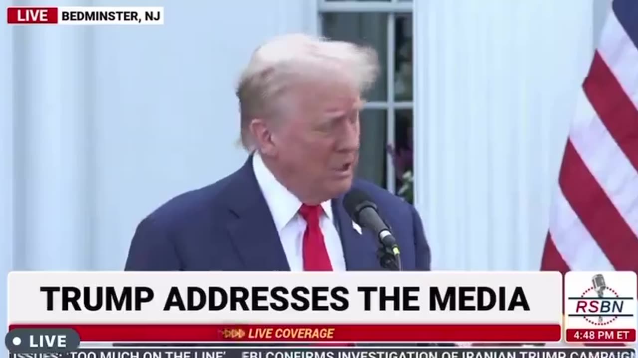 QFS37: TRUMP ADDRESSES THE MEDIA.