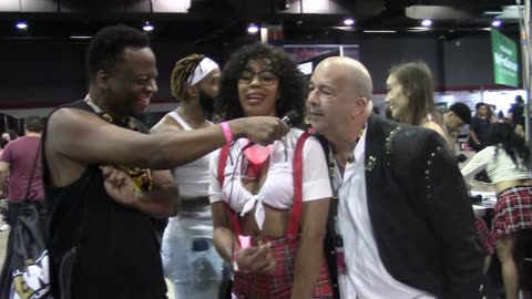 Exxxotica Expo Chicago 2021 Chi Town After Dark TV Interview Time