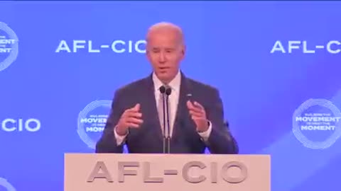 Biden: "I travel the world trying to put things back together ... Trump did not leave a very good situation. You think I'm kidding?"