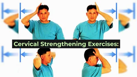 Cervical stretching and isometrics