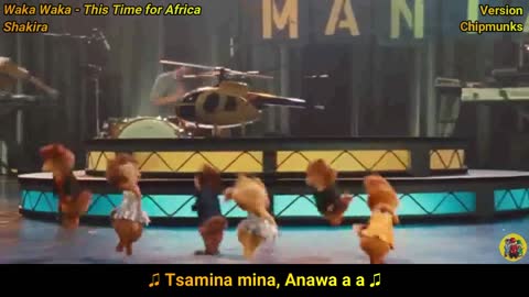 Waka Waka (This Time for Africa) - Shakira (Version Chipmunks - LyricsLetra)