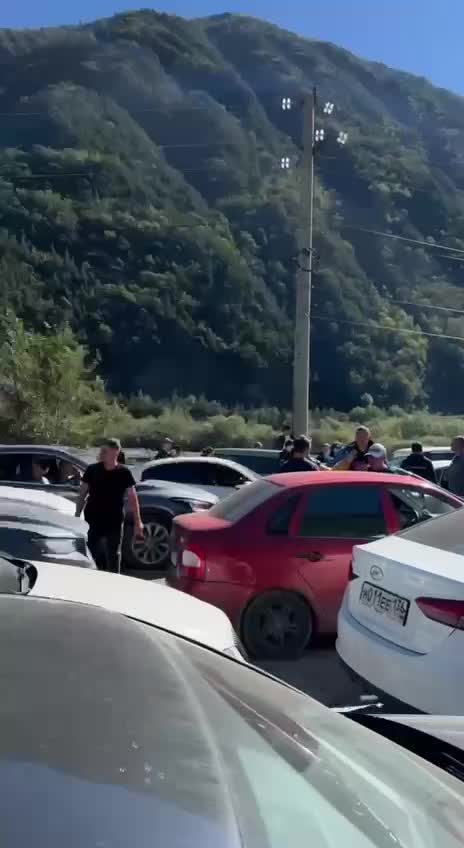 Russian military appeared on the border with Georgia