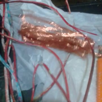 aprendendo a tirar cobre fio pt6