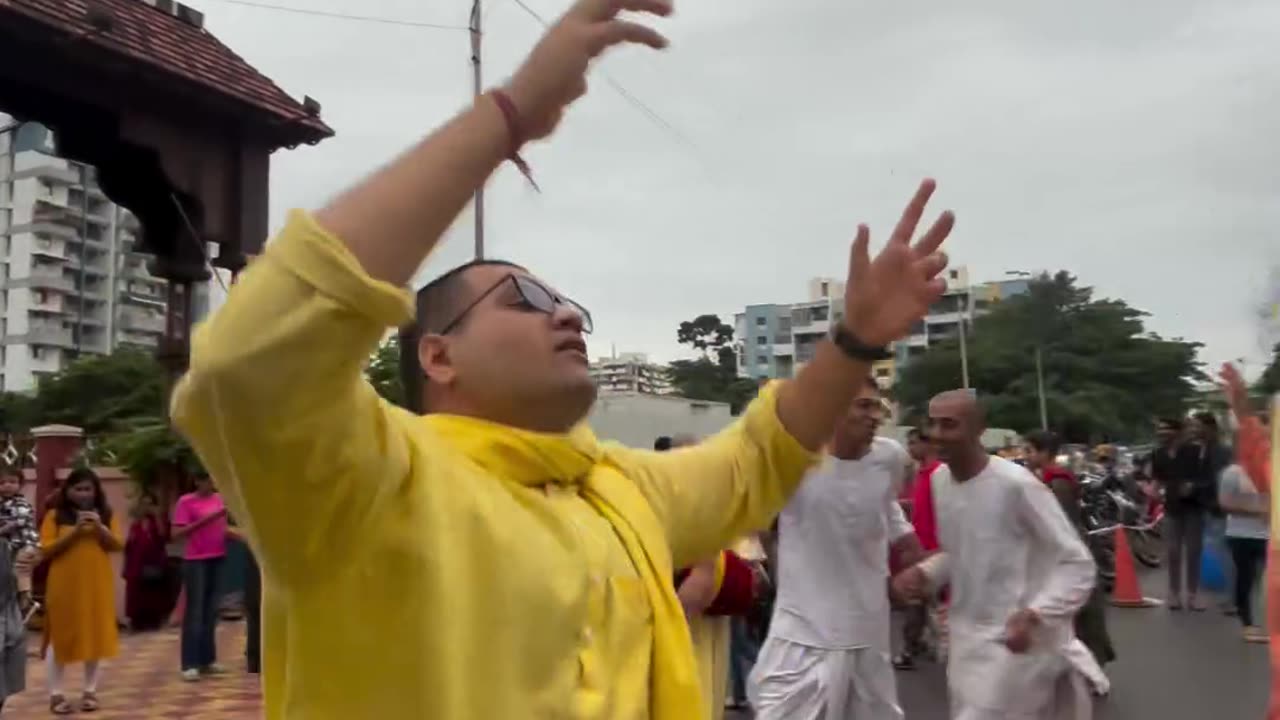 Harinam Sankirtan in Ravet Pune, India July 2024