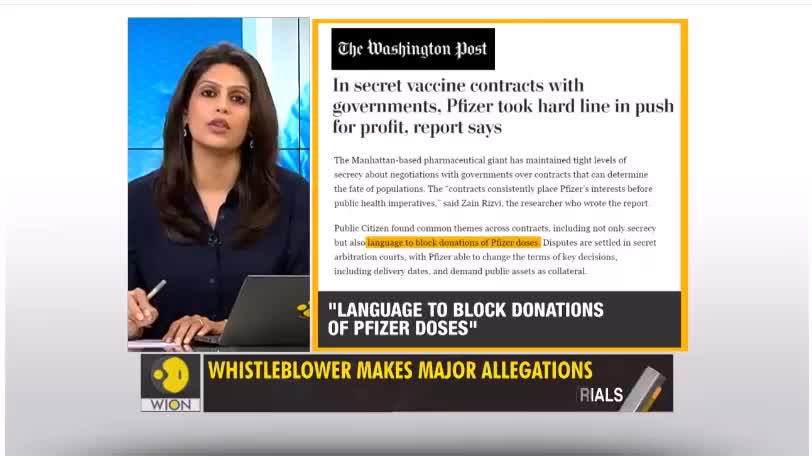 WION - Covid Vaccine Had Scewed Results and still pushed through for emergency use