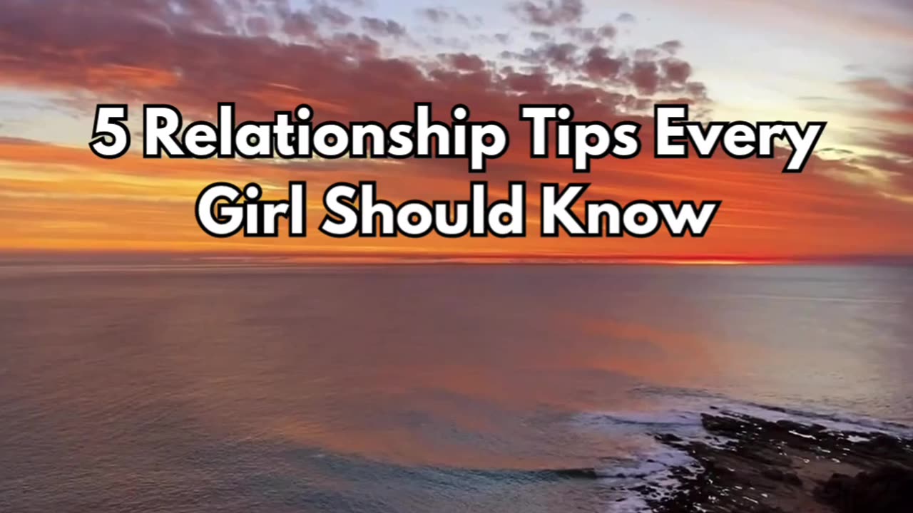 Girls Relationship Tips