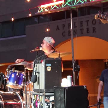 Cool Waters Band at Light the Night Market in Downtown Appleton at the Light the Night Market