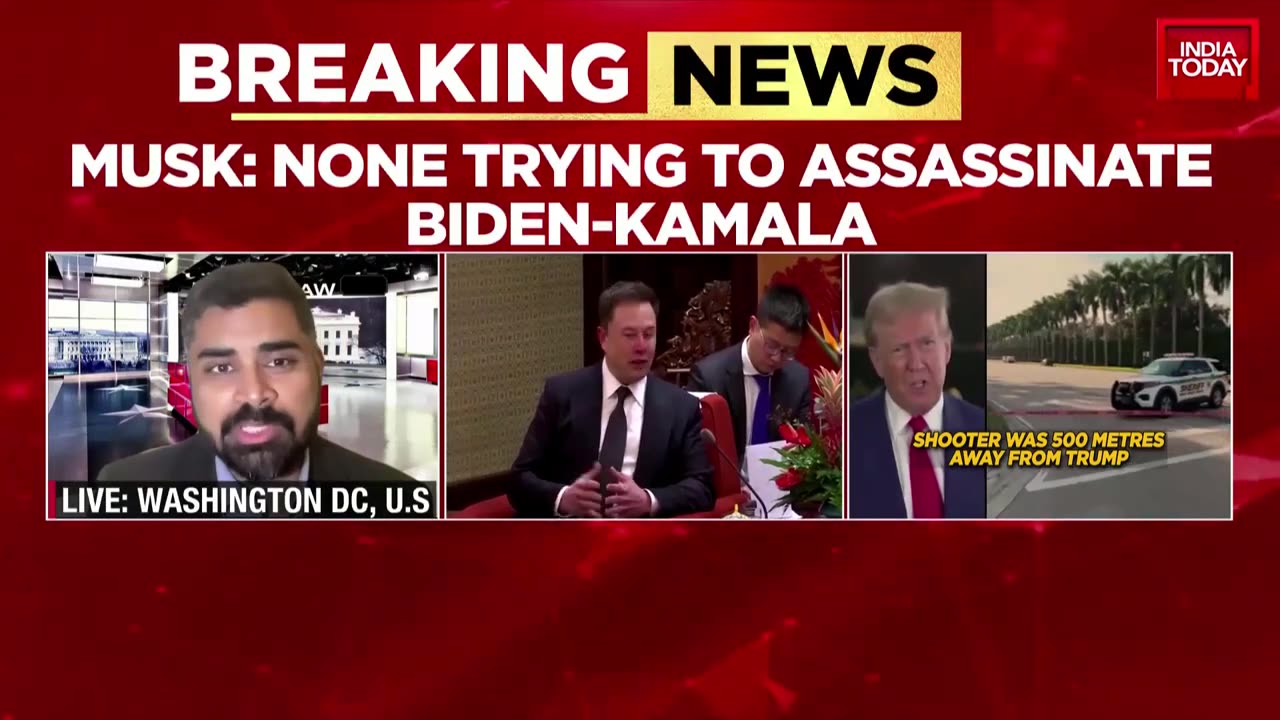 'No One Trying To Assassinate Biden 0r Kamala...'Elon Musk's Remark On Donald Trump Florida Shooting