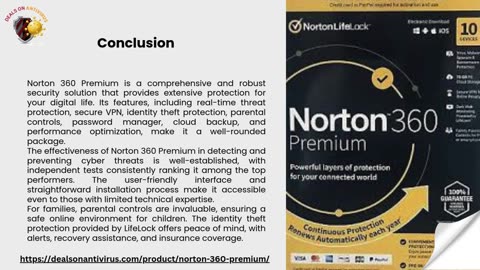 Norton 360 Premium Protection for Your Digital Life