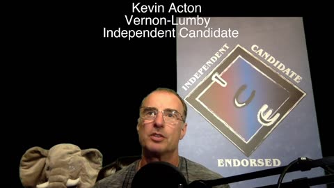 Kevin Acton, Vernon-Lumby Mayor, confirms Independent Candidate status.