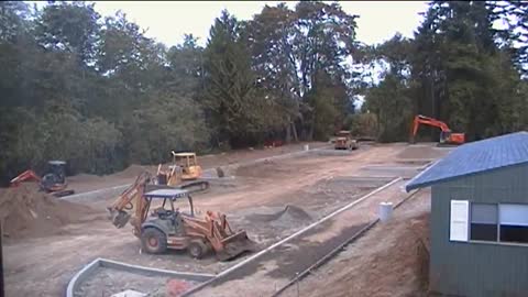 EBC Parking Lot Construction, Fall 2009