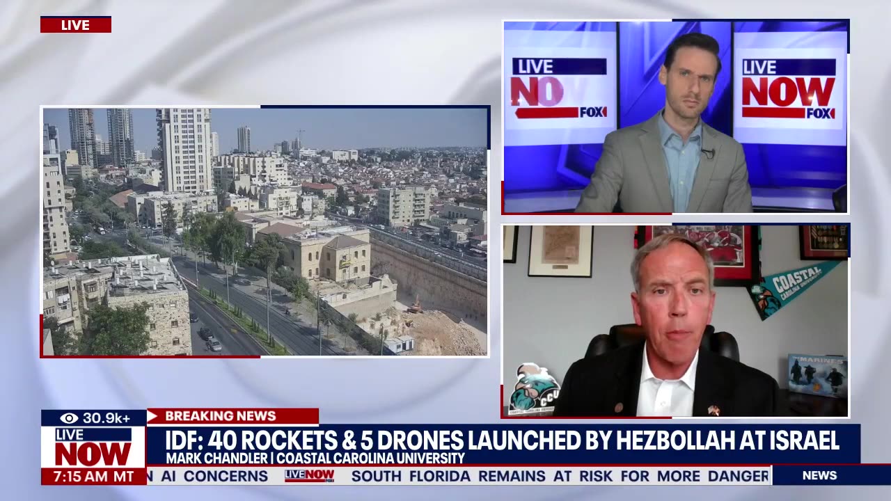 BREAKING: Israel under attack, Hezbollah bombards Israel with rockets