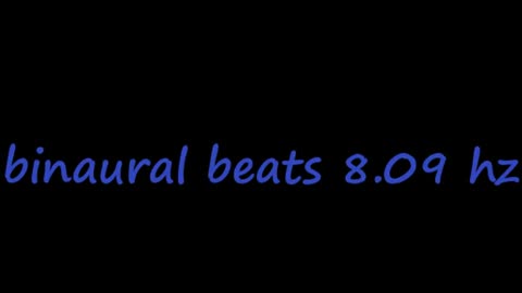 binaural beats 8 09 hz