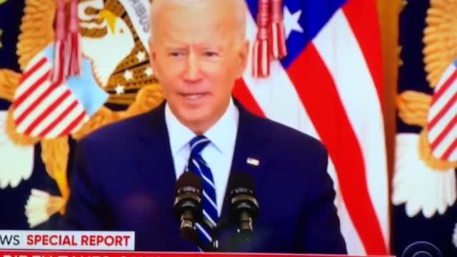 As expected! Biden is really losing it