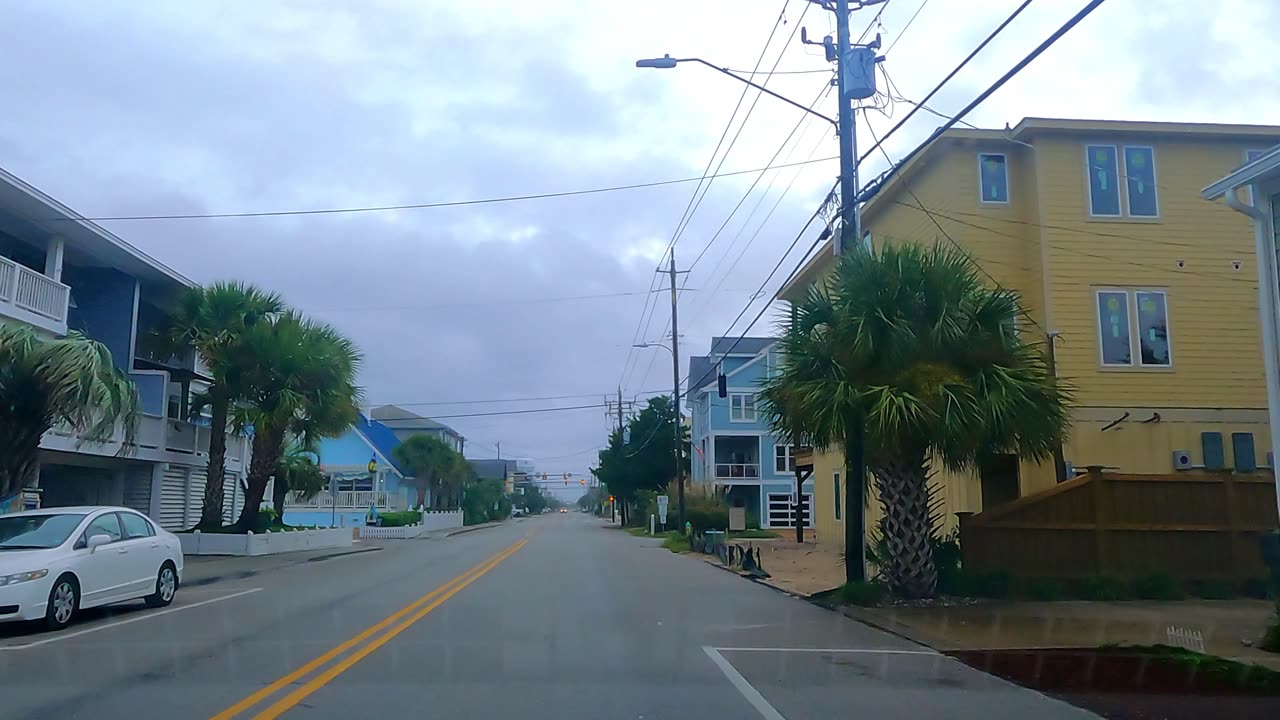 Scenic Drive Through Wrightsville Beach, NC