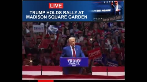 Melania Trump stuns Madison Square Garden with her first rally appearance ever to introduce husband Donald