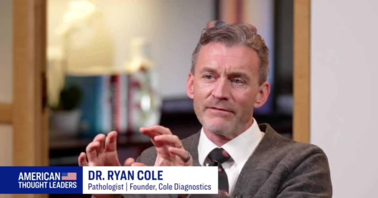 Dr. Ryan Cole describes an “alarming” uptick in cancers after the C-19 Vaccine(s)