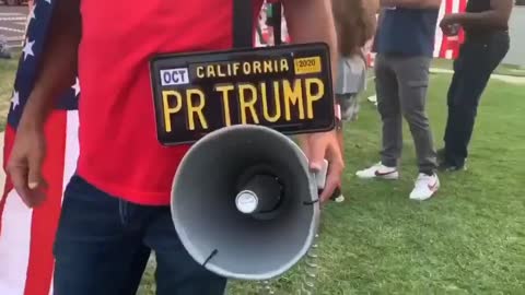 Trump Rally in California