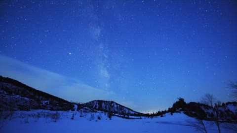 Time Lapse Milky Way at Yumi Lake