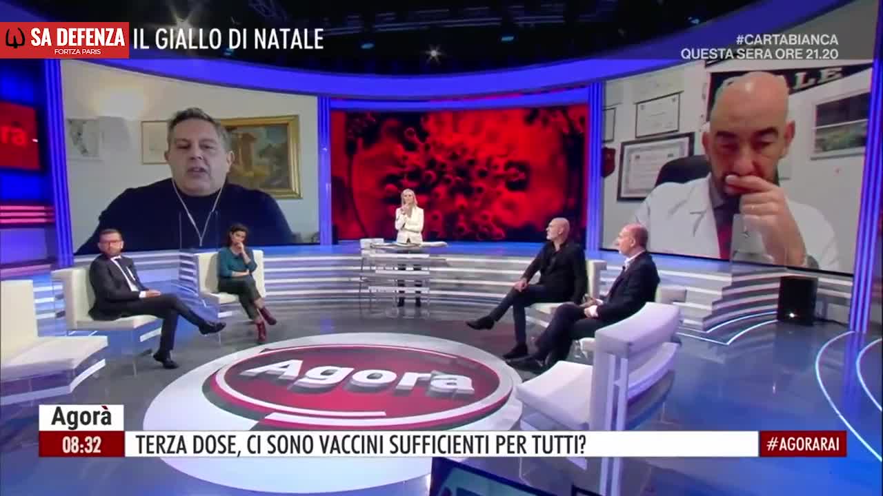 Toti parla di esercito che trascina i non vaccinati negli hub vaccinali