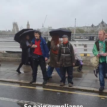 The Met police used pain compliance to remove a Just Stop Oil eco-extremist from the road.