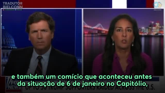 Tucker CarlSon y Harmeet Dhillon - Donald Trump y Joe Bider - PT-BR Tradutor BielConn (2022,9,9)