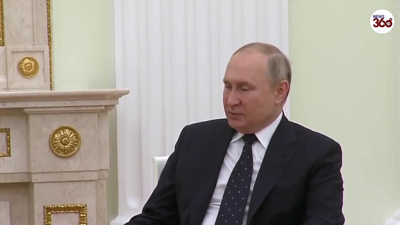 Russian's Putin claims there have been 'positive shifts' in talks with Ukraine