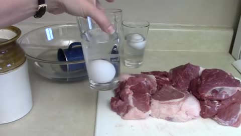 Preserving Meat with Salt