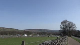 Arthurs way Castleton view Peak district Derbyshire
