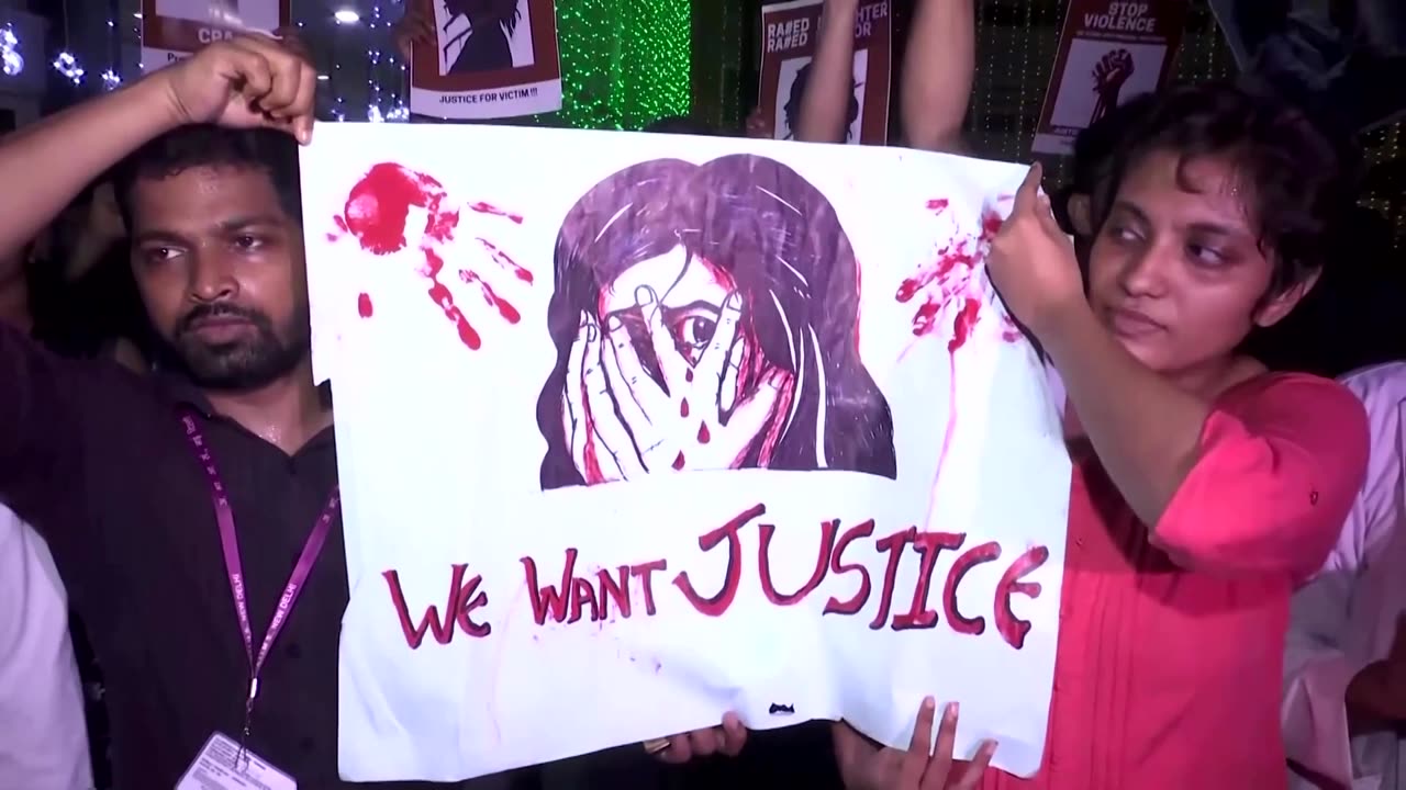 Thousands march at night in India over doctor's rape, murder