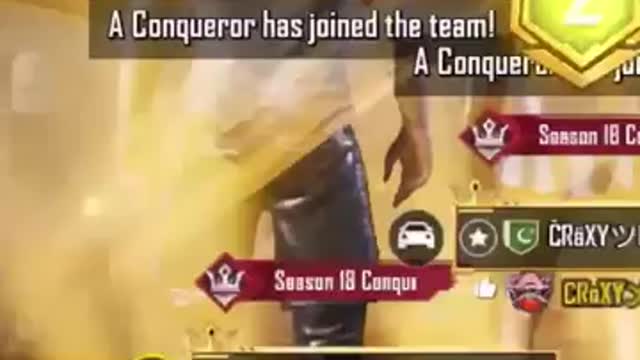 Conqueror entry status