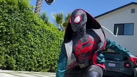 Super power of spiderman/Gully spiderman/New spiderman funny comedy video#spiderman(Part-1)
