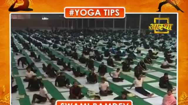 Swami Ramdev - Yoga Guru Performs Fitness Exercise