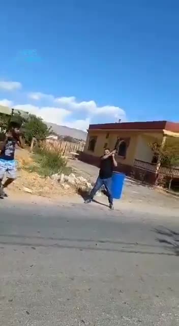 People in Lebanon "celebrate" arrival of fuel from Iran