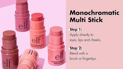 e.l.f. Monochromatic Multi Stick, Luxuriously Creamy &