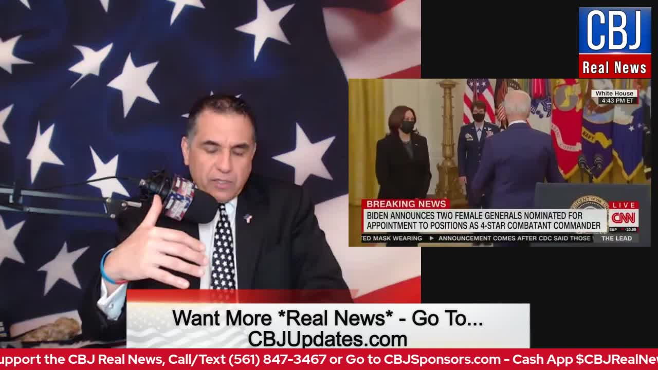 CBJ Real News Show (Part 124): Cancel the Insane Guy