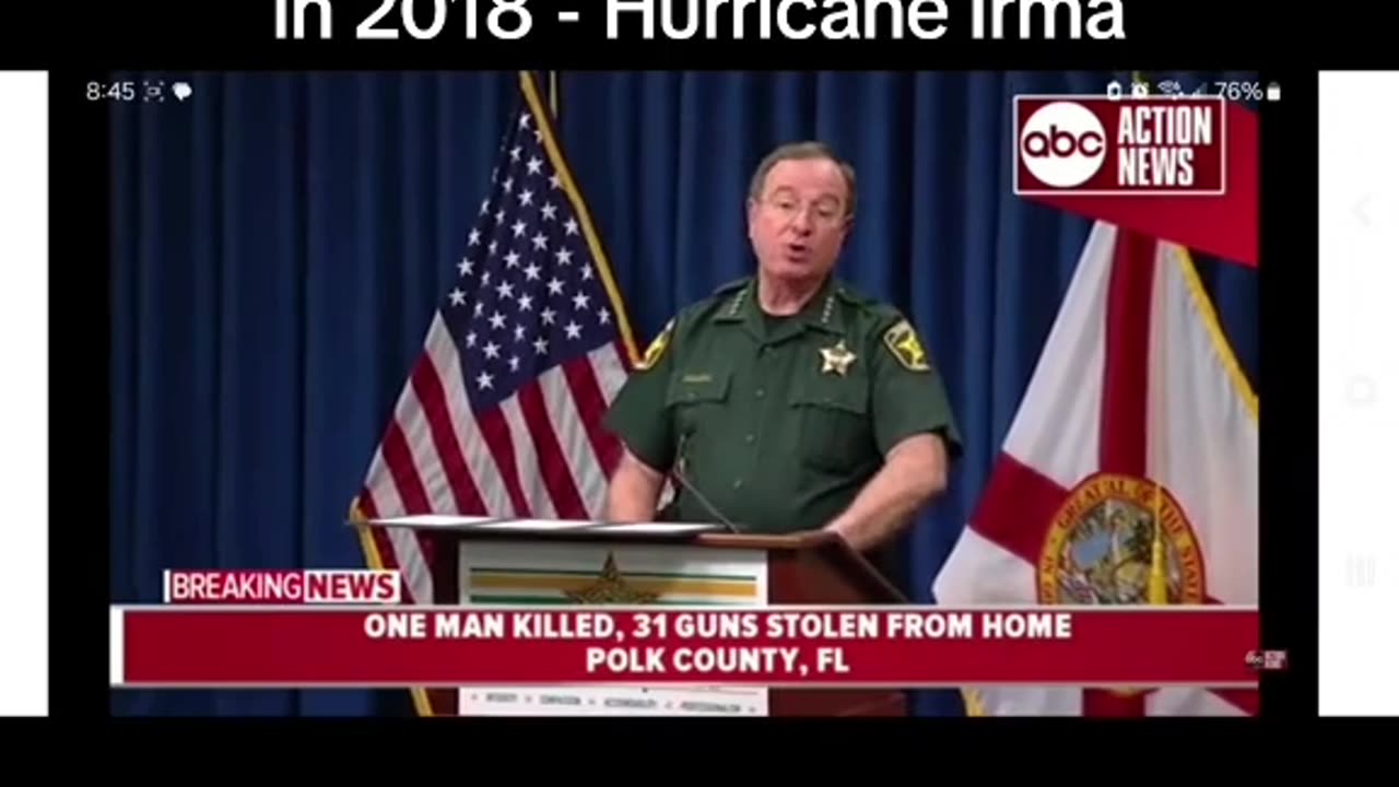 FEMA employee kills and Robbed homeowner in 2018 - Hurricane Irma