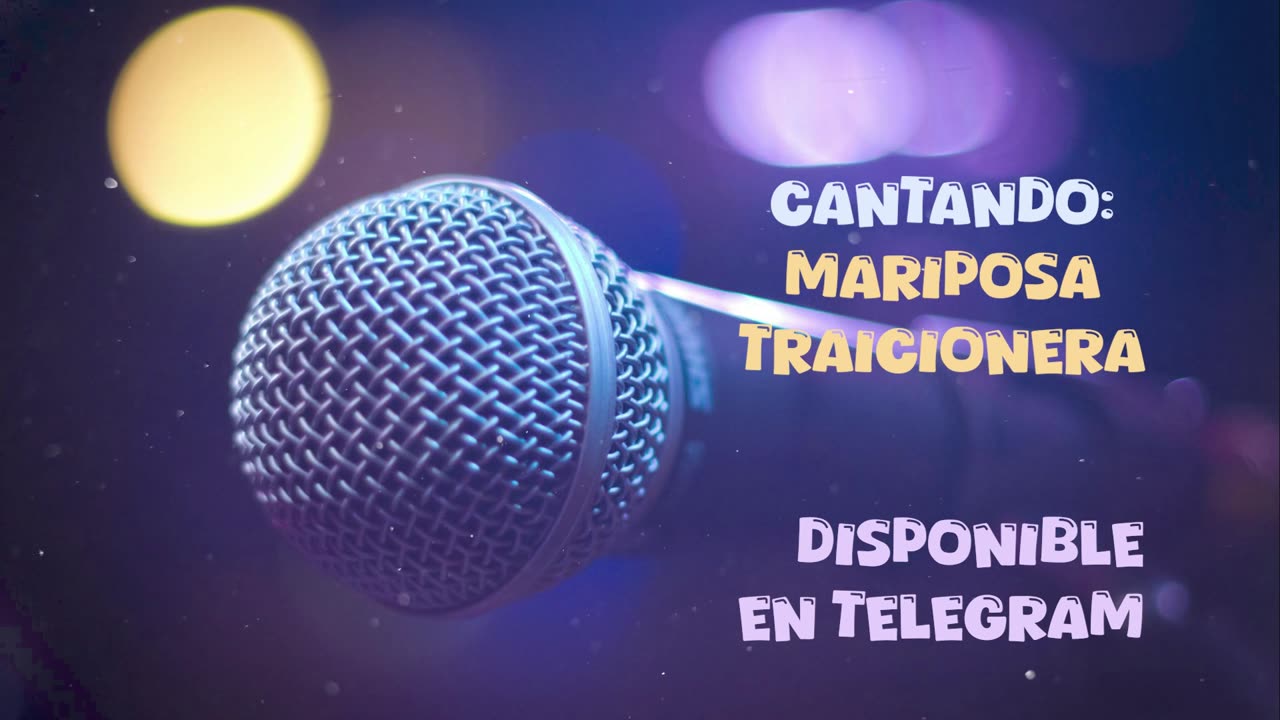 0228-Noche de karaoke: Mariposa Traicionera - Maná (acústico)