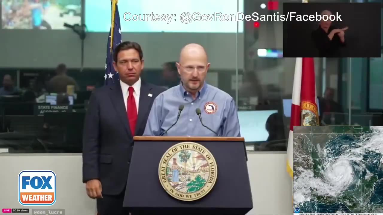 🚨 Florida State officials say "the largest evacuation Florida has seen since Hurricane Irma in 2017