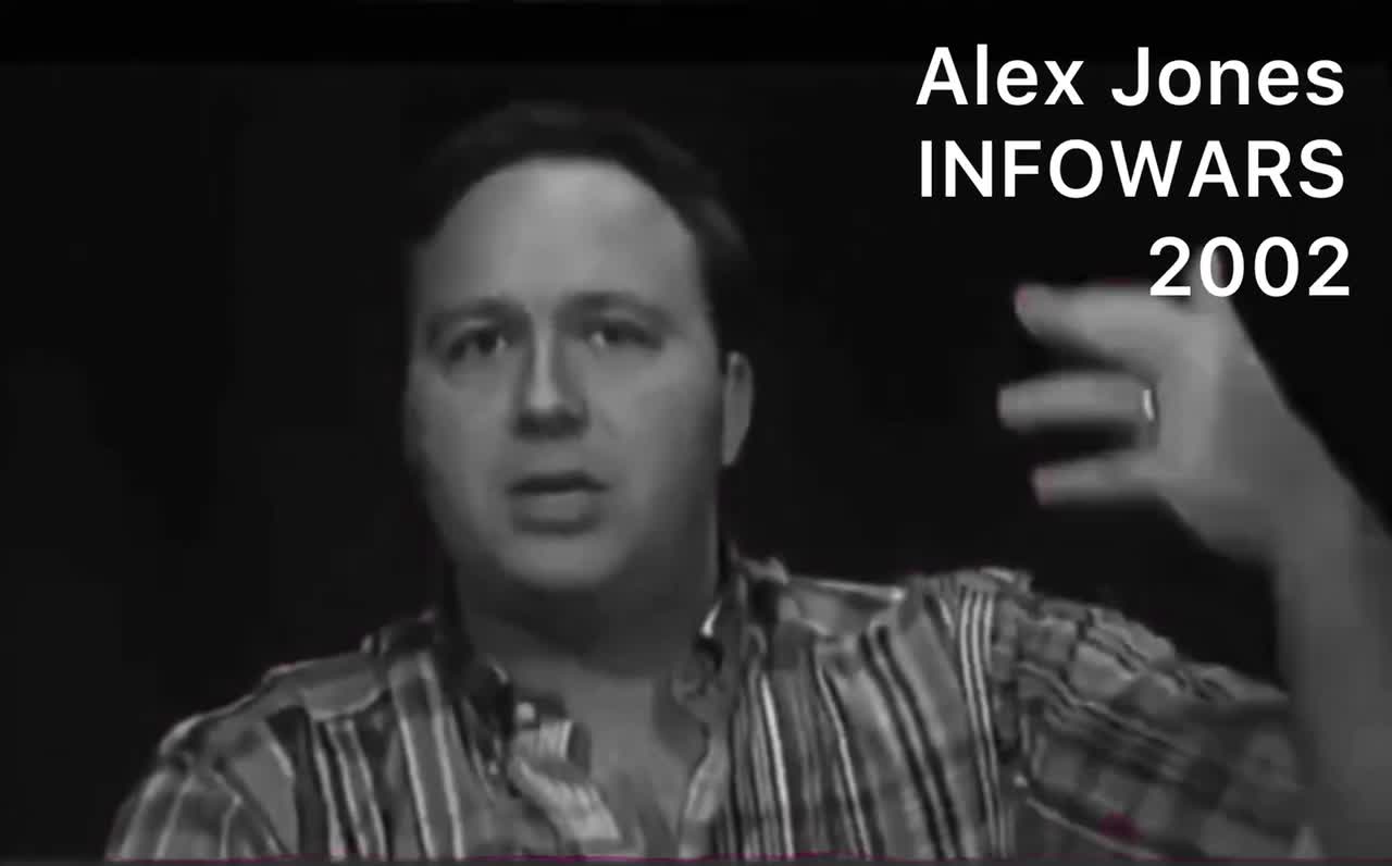Alex Jones Lays Out The Great Reset In 2002