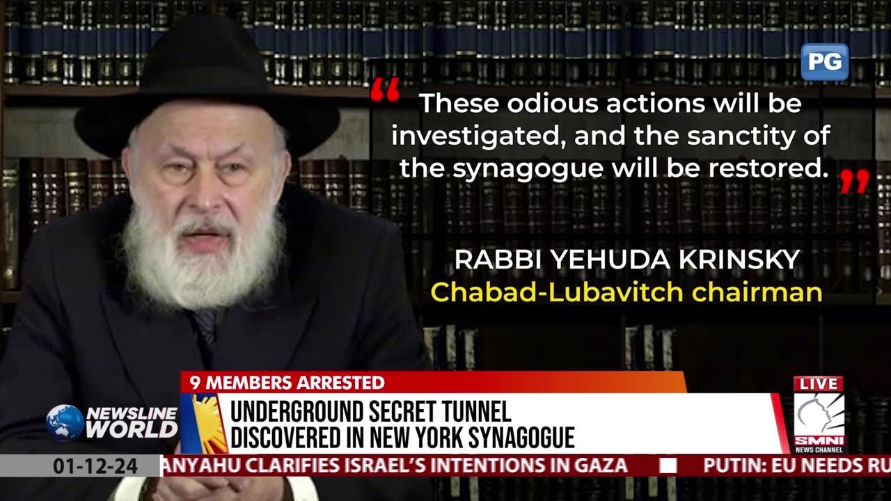 Underground secret tunnel discovered in New York synagogue