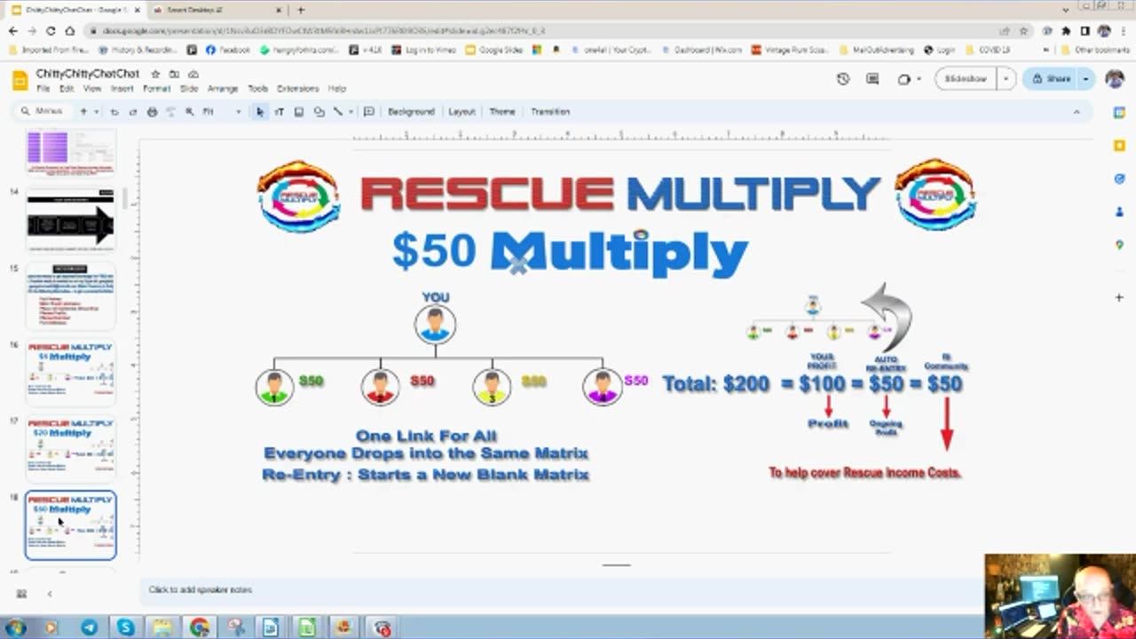 Rescue Income Chitty Chitty Chat Chat Webinar 30th July 2024