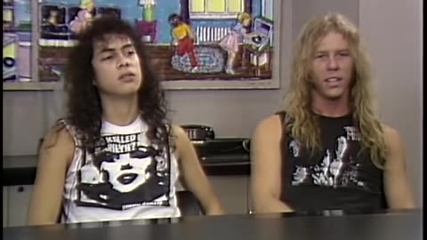 Metallica - MTV News Interviews (1986)